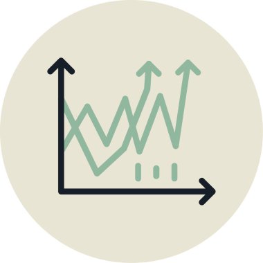 İş simgesinin vektör illüstrasyonu