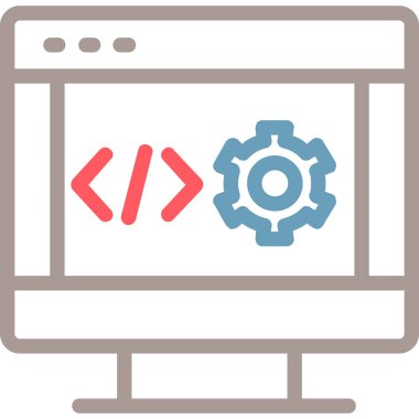 Web geliştirme simgesi tasarımı