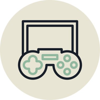 Oyun kontrolörü. Basit tasarım