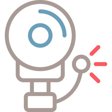 kamera simgesi vektör illüstrasyonu