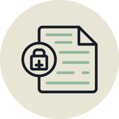 Dosya. Web simgesi vektör illüstrasyonu