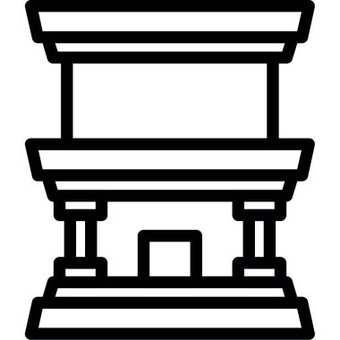 bina inşaat simgesi