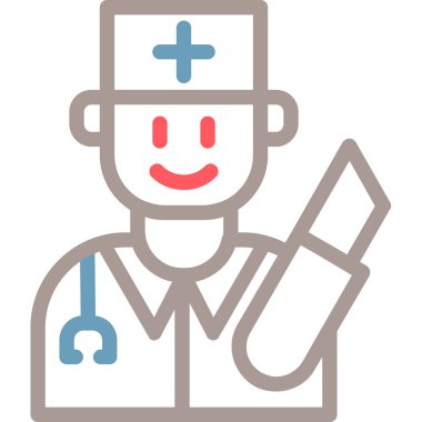 Sağlık hemşiresi ikonu