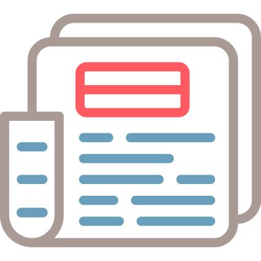 kitap simgesi vektör illüstrasyonu