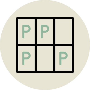 Modern b 'nin vektör illüstrasyonu eksik simgesi