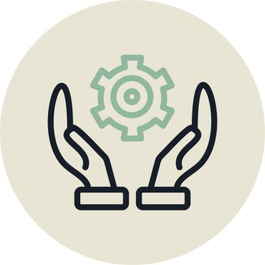 seo modern simgesinin vektör illüstrasyonu