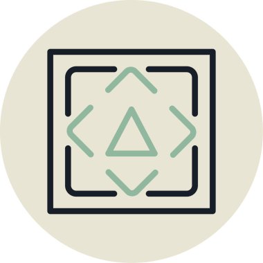 Seo simgesinin vektör illüstrasyonu