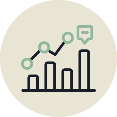 Grafik. Web simgesi basit illüstrasyon