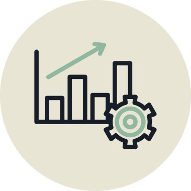 seo modern simgesinin vektör illüstrasyonu