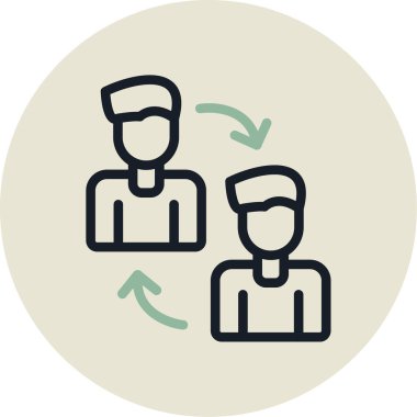 seo modern simgesinin vektör illüstrasyonu