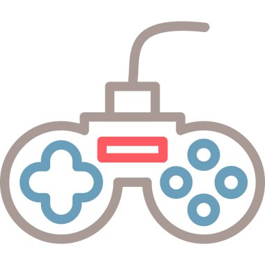 Oyun kolu. Web simgesi basit illüstrasyon