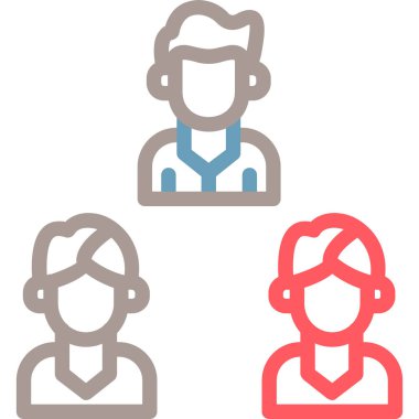 grup insanları illüstrasyon vektörü