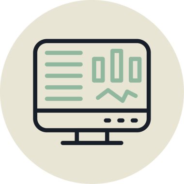 Web simgesi vektör illüstrasyonu