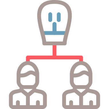 seo modern simgesinin vektör illüstrasyonu