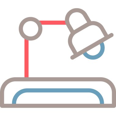 yatak ikonu vektör illüstrasyonu