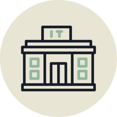 Modern simge oluşturmanın vektör illüstrasyonu