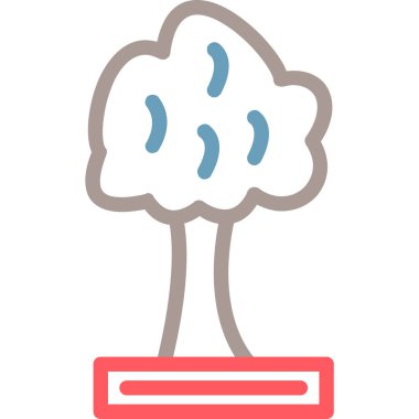 Bulut simgesi vektör illüstrasyonu