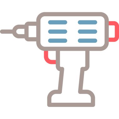 robot. Web simgesi basit illüstrasyon