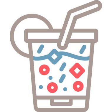 Buz. Web simgesi basit illüstrasyon