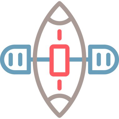 Modern bir simgenin vektör illüstrasyonu