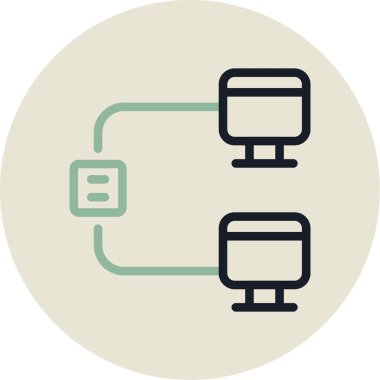 seo modern simgesinin vektör illüstrasyonu