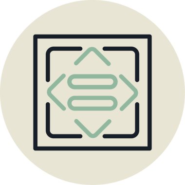 Seo simgesinin vektör illüstrasyonu