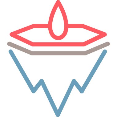 Mum. Web simgesi basit illüstrasyon