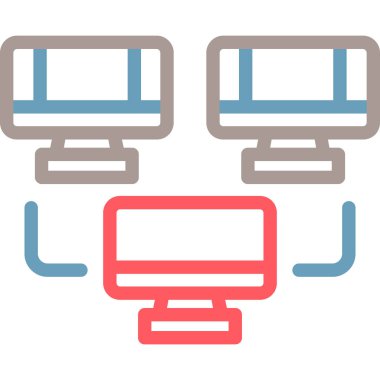 bilgisayar simgesi vektör illüstrasyonu