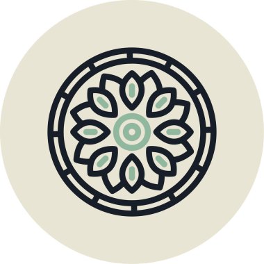 Japon kültür ikonu vektör illüstrasyonu