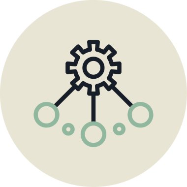 seo modern simgesinin vektör illüstrasyonu