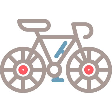 bisiklet vektörü simgesi modern ikon vektör illüstrasyonu