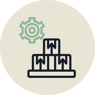 Web simgesi vektör illüstrasyonu