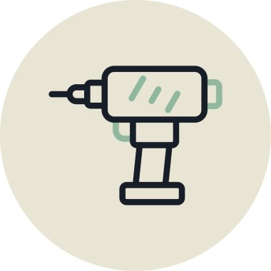 Fiş vektör illüstrasyonu modern basit simge