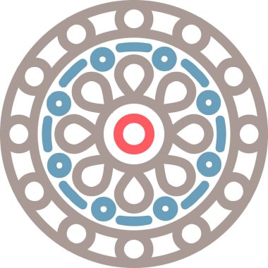 fan simgesi vektör illüstrasyonu