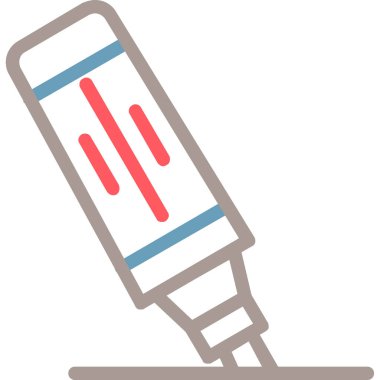 Termometre. Web simgesi basit illüstrasyon