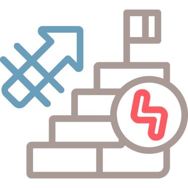 seo modern simgesinin vektör illüstrasyonu