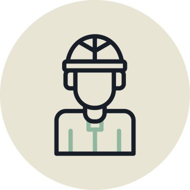 Modern insanın vektör çizimi