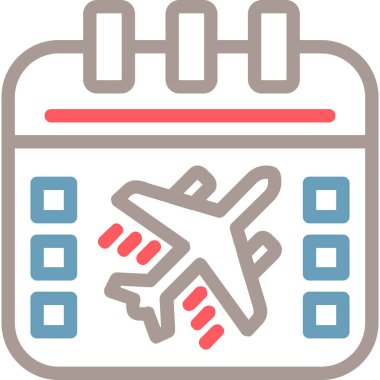 Hava bileti simgesi dosya özeti biçiminde