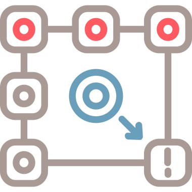 veri depolama vektörü simgesi