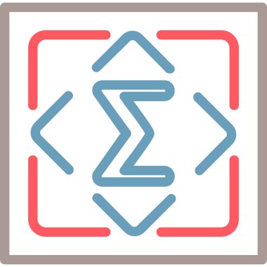 Seo simgesinin vektör illüstrasyonu