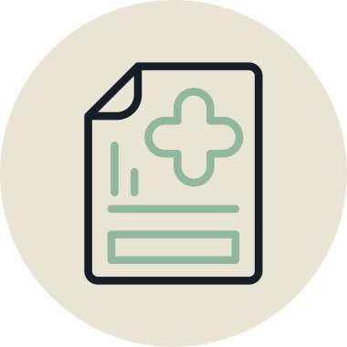 tıbbi simge vektör illüstrasyonu