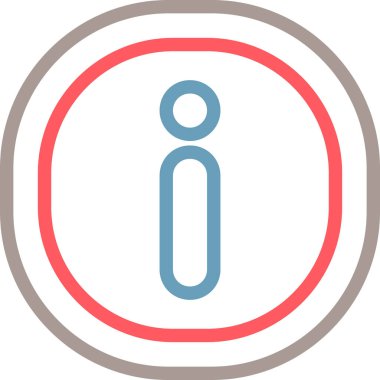 Yuvarlak bir rozetin vektör çizimi