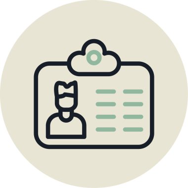 Kedi. Web simgesi basit illüstrasyon