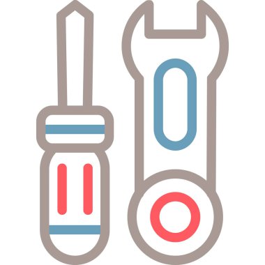 Termometre. Web simgesi basit illüstrasyon