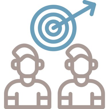 iş simgesi vektör illüstrasyonu