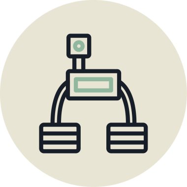 seo modern simgesinin vektör illüstrasyonu