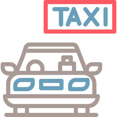 - Araba. Web simgesi basit illüstrasyon