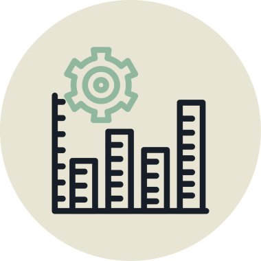 seo modern simgesinin vektör illüstrasyonu