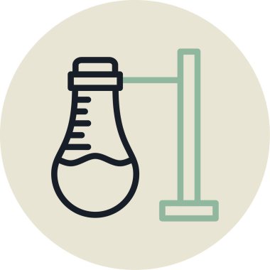 Modern b 'nin vektör illüstrasyonunda ampul yok