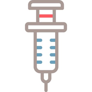 Şırınga vektör illüstrasyon tasarımı